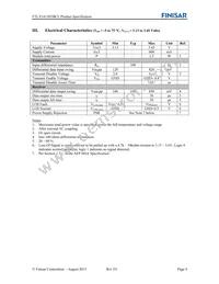 FTLX1413D3BCL Datasheet Page 4