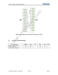 FTLX1413M3BCL Datasheet Page 3