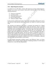 FTLX1413M3BCL Datasheet Page 7