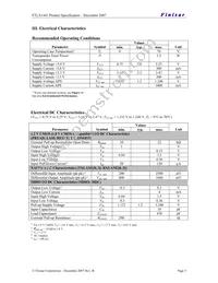 FTLX1441E2 Datasheet Page 5