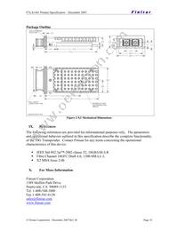 FTLX1441E2 Datasheet Page 10