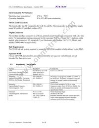 FTLX1461E2 Datasheet Page 8