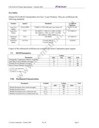 FTLX1461E2 Datasheet Page 9