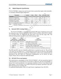 FTLX1472M3BCL Datasheet Page 7