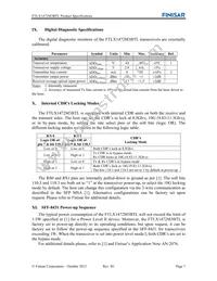 FTLX1472M3BTL Datasheet Page 7