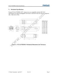 FTLX1475D3BNL Datasheet Page 8