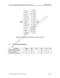 FTLX1611M3 Datasheet Page 3