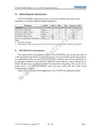FTLX1672D3BNL Datasheet Page 7