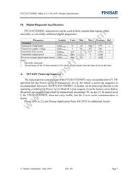 FTLX1672D3BTL Datasheet Page 7