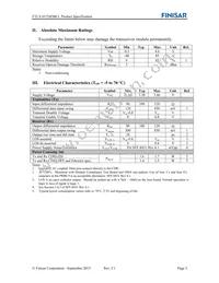 FTLX1672M3BCL Datasheet Page 3