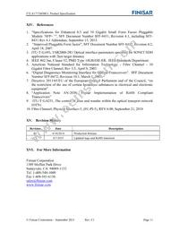 FTLX1772M3BCL Datasheet Page 11