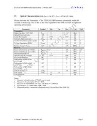 FTLX1811M3 Datasheet Page 5