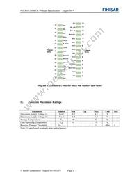 FTLX1812M3BCL Datasheet Page 3
