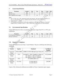 FTLX1812M3BNL Datasheet Page 6