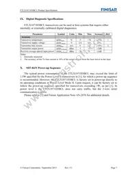 FTLX1871D3BCL Datasheet Page 7