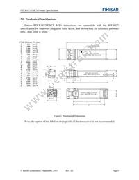 FTLX1871D3BCL Datasheet Page 8