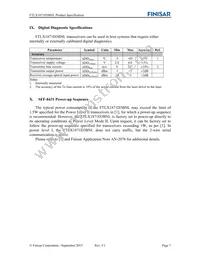 FTLX1871D3BNL Datasheet Page 7