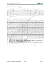 FTLX1871M3BCL Datasheet Page 3