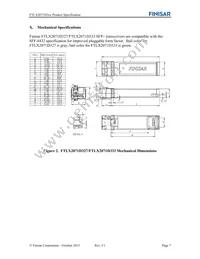 FTLX2071D327 Datasheet Page 7