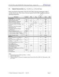 FTLX3612M361 Datasheet Page 6