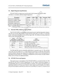 FTLX3671MTC60 Datasheet Page 8