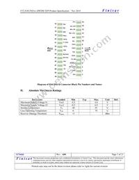 FTLX3815M360 Datasheet Page 3