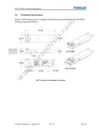 FTLX3912M361 Datasheet Page 10