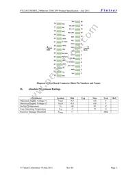 FTLX4213M3BCL Datasheet Page 3