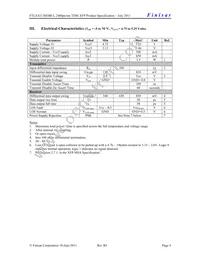 FTLX4213M3BCL Datasheet Page 4