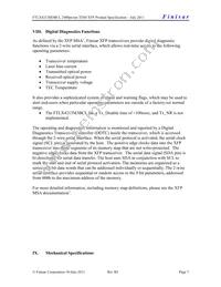 FTLX4213M3BCL Datasheet Page 7