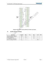 FTLX6624MCC Datasheet Page 3