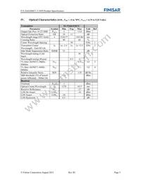 FTLX6624MCC Datasheet Page 5