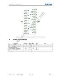 FTLX6824MCC Datasheet Page 3