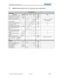 FTLX6824MNC Datasheet Page 5
