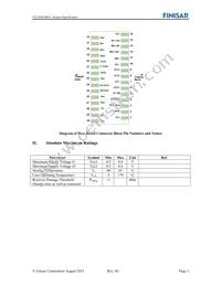 FTLX6825MCC Datasheet Page 3