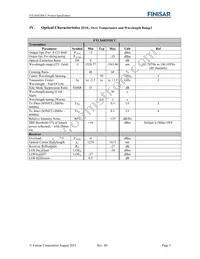 FTLX6825MCC Datasheet Page 5