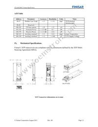 FTLX6825MCC Datasheet Page 13