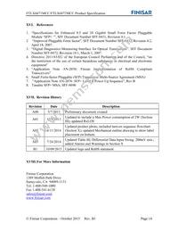 FTLX6871MCC Datasheet Page 14