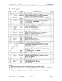 FTLX8511D3 Datasheet Page 2