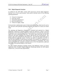 FTLX8511D3 Datasheet Page 7