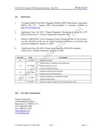 FTLX8511D3 Datasheet Page 11