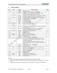 FTLX8512D3BCL Datasheet Page 2