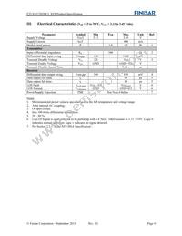 FTLX8512D3BCL Datasheet Page 4