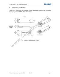 FTLX8512D3BCL Datasheet Page 8