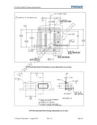 FTLX8512D3BTL Datasheet Page 10