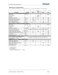 FTLX8541F2 Datasheet Page 6