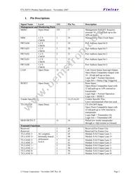 FTLX8551E3 Datasheet Page 2