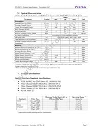 FTLX8551E3 Datasheet Page 7