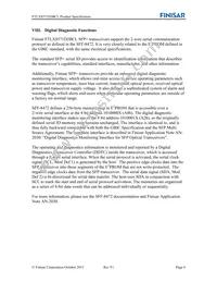 FTLX8571D3BCL Datasheet Page 6