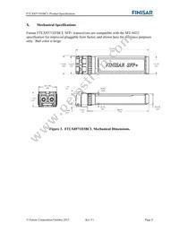 FTLX8571D3BCL Datasheet Page 8